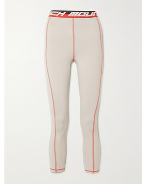 Aztech Mountain Next To Skin Stretch-Jersey Leggings - Natural