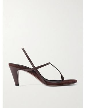 Neous Arneb Leather Slingback Sandals - Brown