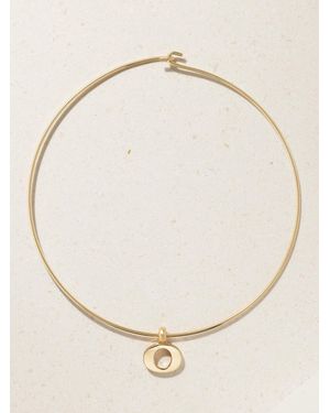 Susan Caplan Christian Dior-Plated Choker - Natural
