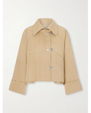 Patou Cotton-Gabardine Jacket - Natural