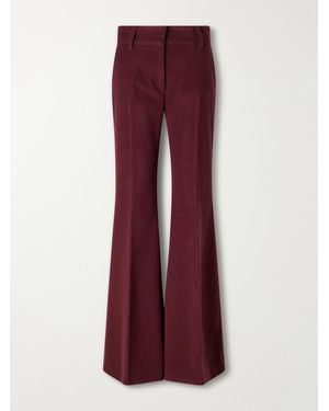 Gabriela Hearst Rhein Cashmere And Wool-Blend Flared Trousers