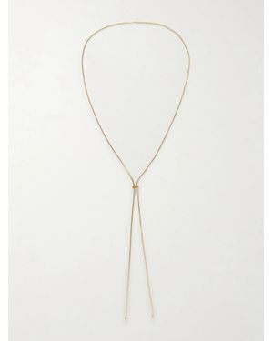 Loren Stewart Bolo-Pendant Sterling- Necklace - White