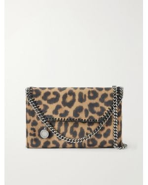 Stella McCartney Falabella Leopard-Print Shoulder Bag - Multicolour