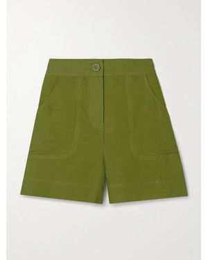 Eres L'Intemporel Correct Shorts Aus Leinen - Grün