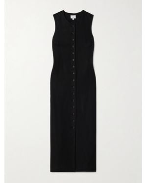 Citizens of Humanity Argent Twill Midi Dress - Black