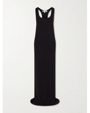 ÉTERNE Hedi Modal-Blend Maxi Dress - Black