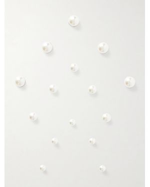 Jennifer Behr Paige Set Of 15 Hair Magnets - Natural