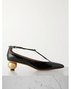 Ferragamo Tania Pumps Aus Lackleder - Schwarz