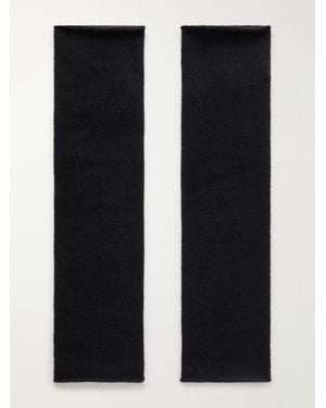Lisa Yang Aspen Cashmere Fingerless Gloves - Black