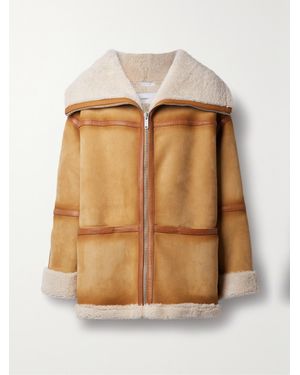 Halfboy Jacke Aus Shearling - Natur