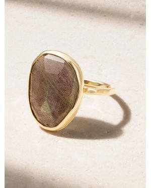 Melissa Joy Manning 14-Karat Recycled Labradorite Ring - Natural