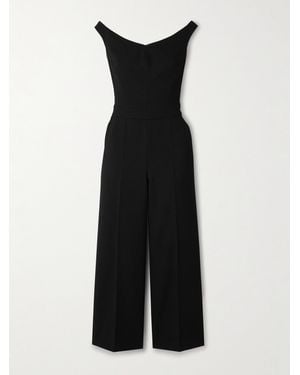 Jonathan Simkhai Rhodes Paneled Crepe Jumpsuit - Black