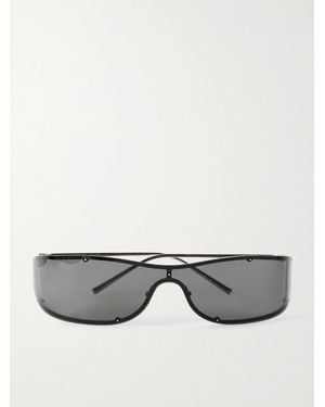 Saint Laurent D-Frame-Tone Sunglasses - Grey