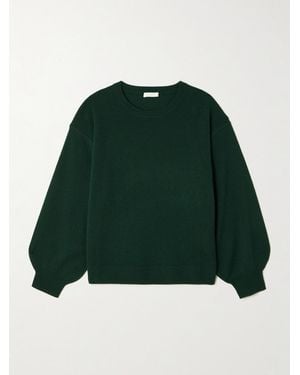 Eres Colorama Maille Famous Wool And Cashmere-Blend Sweater - Green