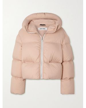 Ienki Ienki Kenny Hooded Quilted Shell Down Jacket - Natural