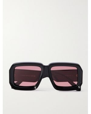 Loewe + Paula's Ibiza Square-frame Acetate Sunglasses - Black