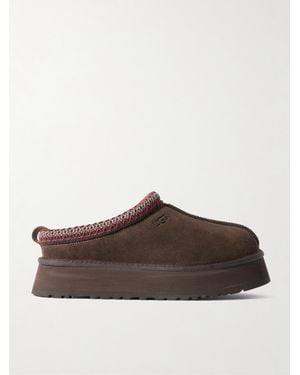 UGG Tazz Ii Slippers Aus Shearling Mit Stickereien - Braun