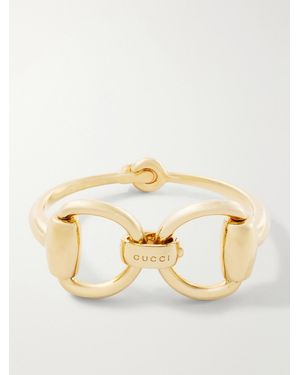 Gucci Horsebit-Tone Bangle - Metallic