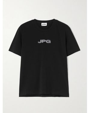 Jean Paul Gaultier Baby Printed Cotton-Blend Jersey T-Shirt - Black