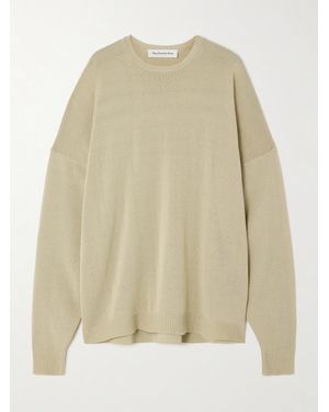 Frankie Shop Pull En Coton Mélangé Basel - Neutre
