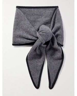 Lisa Yang Chelsea Cashmere Scarf - Grey