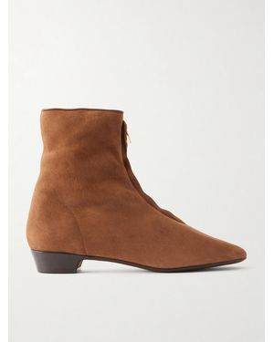 Herbert Levine Easy Does It 25 Suede Ankle Boots - Brown
