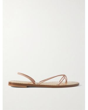 Amanu The Mombasa Sandalen Aus Leder - Natur