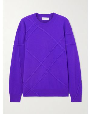 Dries Van Noten Pull En Cachemire - Violet