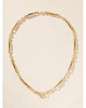 Lucy Delius Stirrup 14-Karat Necklace - Natural