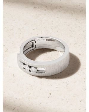 Messika Move Noa Ciselé 14-Karat Diamond Ring - Natural