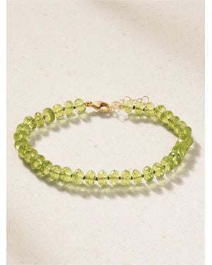 JIA JIA Oracle 14-Karat Peridot Bracelet - Metallic