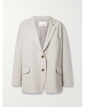 Frankie Shop Bea Oversized Cady Blazer - White