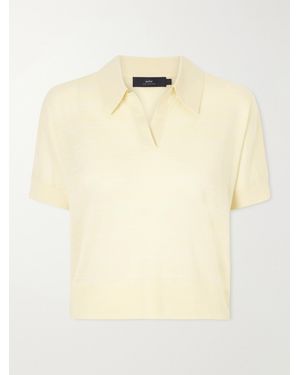 arch4 Darya Cashmere Polo Shirt - Natural