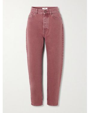 Chloé Organic Mid-Rise Tapered Jeans