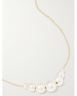 Sophie Bille Brahe Grand Orangerie De Perle 14-Karat Pearl Necklace - Natural