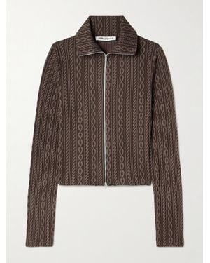 Our Legacy Cotton-Blend Cardigan - Brown