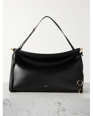 Alaïa Click E/W Große Schultertasche Aus Leder - Schwarz