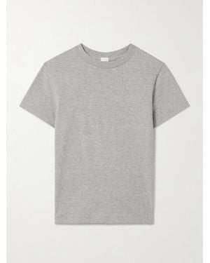 RE/DONE Hanes Classic Cotton-Jersey T-Shirt - Grey