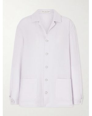God's True Cashmere Cashmere Pyjama Shirt - White