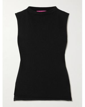 The Elder Statesman Cashmere Tank - Schwarz
