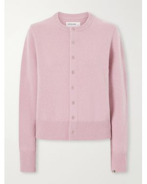 Extreme Cashmere Little Lamb Cashmere Cardigan - Pink