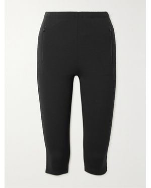 Wardrobe NYC Cropped Ponte Leggings - Black