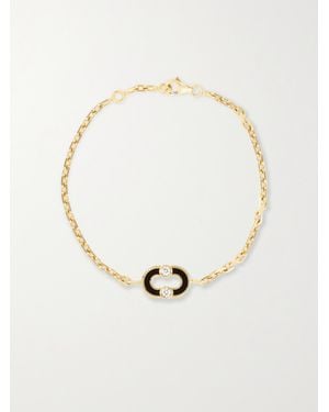 Viltier Magnetic Recto-Verso 18-Karat Multi-Stone Bracelet - White