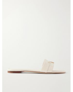 Tom Ford Julianne Patent Leather Flats - Natural