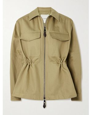 James Purdey & Sons Alnwick Cotton And Linen-Blend Twill Jacket - Green
