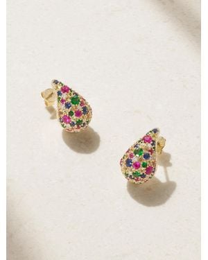 Roxanne First Happy Tears 14-Karat Sapphire Earrings - Natural