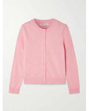 Veronica Beard Daro Cashmere Cardigan - Rose