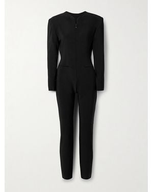 Norma Kamali Stretch-Jersey Jumpsuit - Black