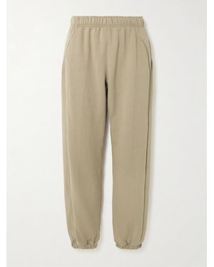 lululemon Scuba Mid-Rise Cotton-Blend Jersey Track Trousers - Natural