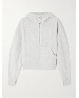 lululemon Scuba Oversized Cotton-Blend Jersey Hoodie - White